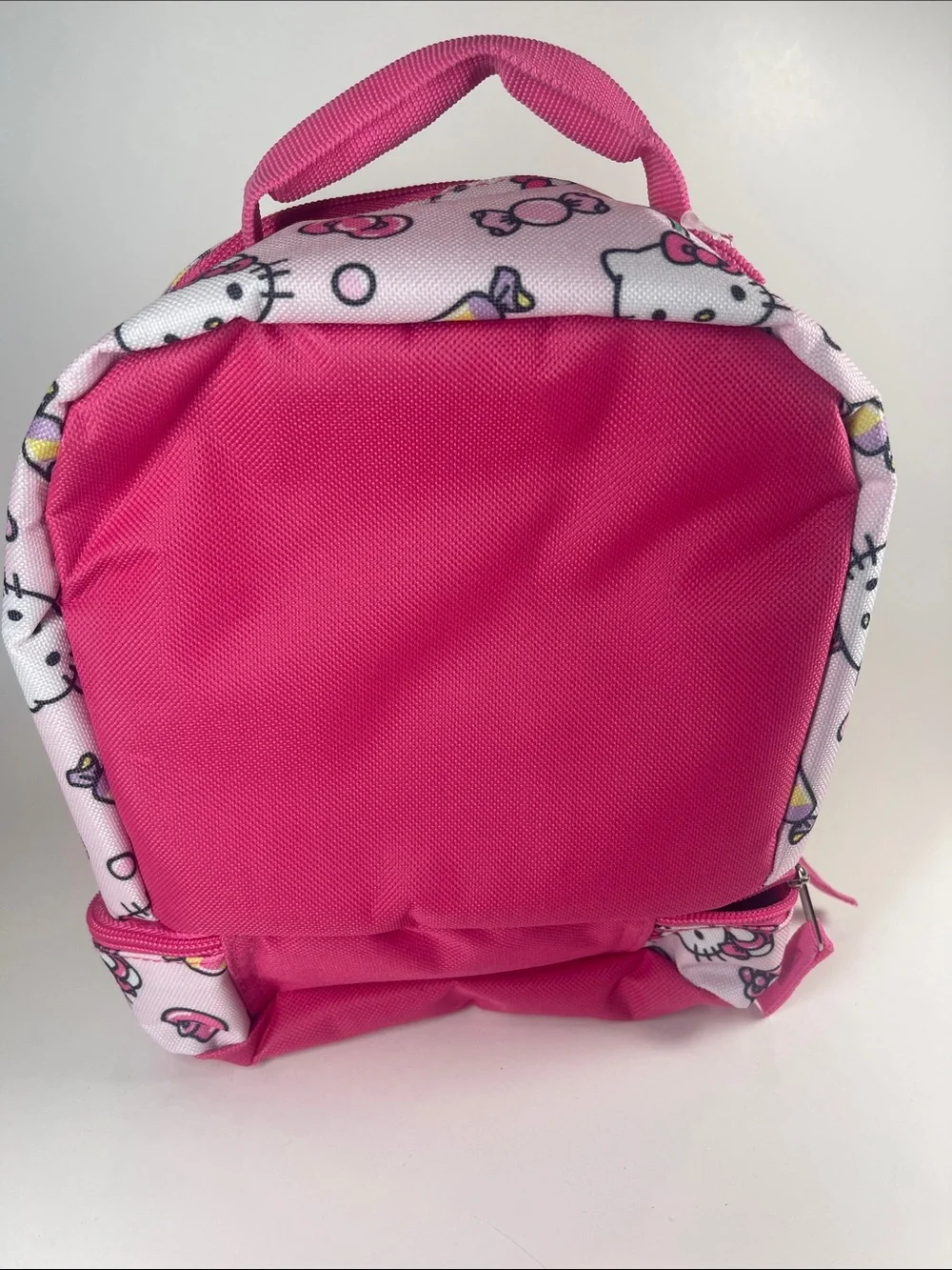 Hello Kitty Girls Pink Lunch Box Bag Sanrio Back to School for elementary school